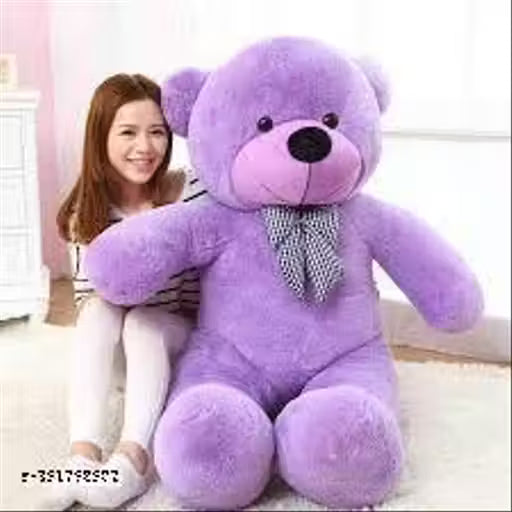 2 Feet Purple Cute And Soft Teddy