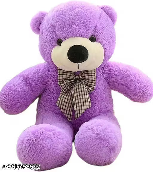 2 Feet Purple Cute And Soft Teddy